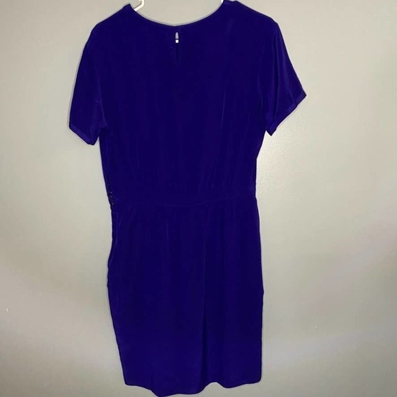 DIANE Von Furstenberg Dress Deep Purple / Blue Size Medium - Picture 6 of 7